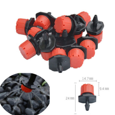 

20pcs Adjustable Gardening Micro drip irrigation Flow Dripper Drip Head Watering Dripper Sprinkler garden tool