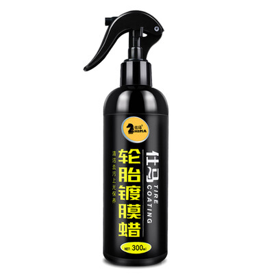 

Shima car tire coating glaze brightener coating glazing protection glaze tire care cleaning agent treasure tire wax 300ML