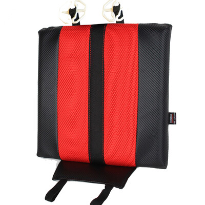 

WRC carbon fiber memory foam increased pad single seat car home for four seasons universal red factory straight hair