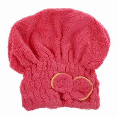 

6 Colors Microfiber Solid Quickly Dry Hair Hat Womens Girls Ladies Cap Bath Accessories Drying Towel Head Wrap Hat