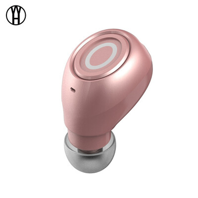 

WH Mini A6 In-ear stealth music sports subwoofer wireless mini Bluetooth earphone for xiaomi samsung huawei iphone
