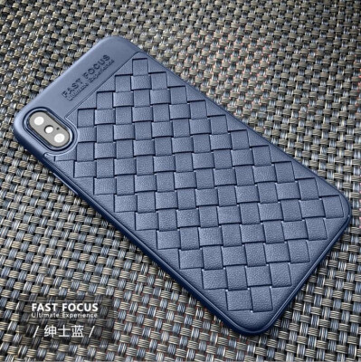 

Lieve Ventilation Dissipate Heat Phone Cases for IPhone9 plus Super Soft Silicone Luxury Grid Weaving Cases For iphone X 9 7 8