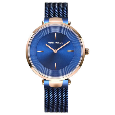 

BOFUTE Womens Watch Fashion Watch Quartz Watches Japanese Movement Luminous Wwaterproof Metal Mesh Belt 0195L