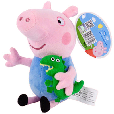 

Baby Peppa Pig Plush Toys Series 30cm George embraces dinosaurs