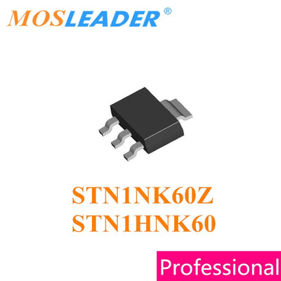 

Mosleader STN1NK60Z STN1HNK60 SOT223 100PCS 1000PCS STN1NK60 N-Channel Made in China High quality