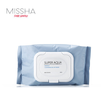 

Mystery still MISSHA water clear face cleansing makeup wipes 30 pieces plant remover refreshing moisturizing no residue