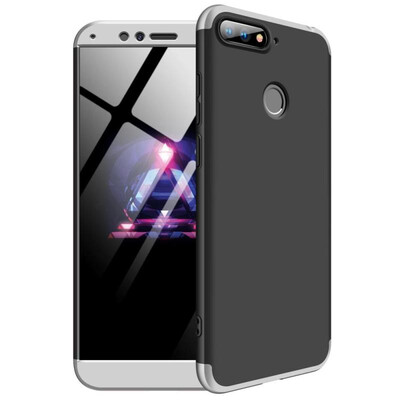 

MOONCASE Vivo Nex A Rear Fingerprint Three-Segment All-Inclusive Shield - Black Silver