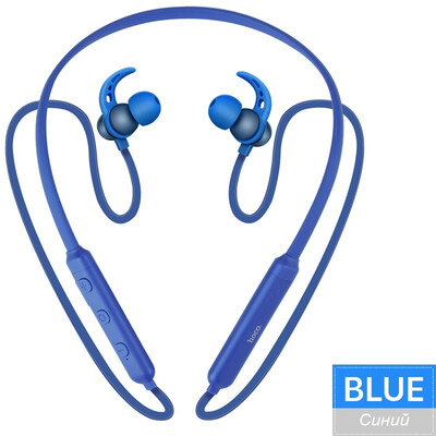 

HOCO Bluetooth Headphones with Microphone Remote Stereo Earbuds in-Ear Hook Wireless Headset Earphones For iPhone Samsung Phones