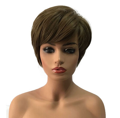 

StrongBeauty Women Wigs Short Straight Wigs Synthetic Wig Cheap Wigs Luxy Hair Wigs Colored