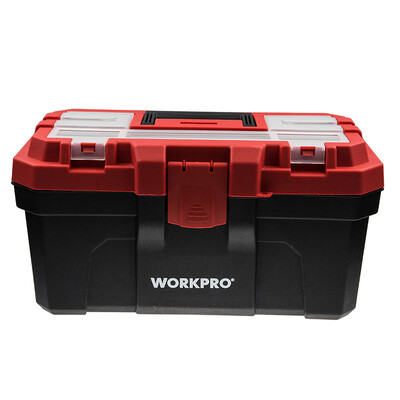 

(WORKPRO) W02020102M Укомплектованный бытовой пластиковый комплект Большой многофункциональный накопительный комплект для ремонта 16-дюймовый