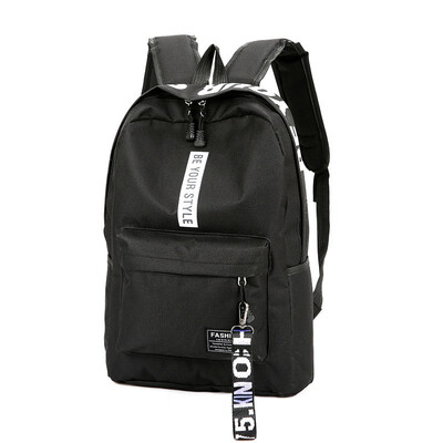 

Canvas Large Capacity Backpack Korean Edition New Pattern Printing Womens Shoulder Bag Travel Shopping Backpack