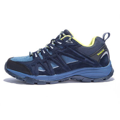 

Pathfinder TOREAD walking shoes autumn&winter couples models outdoor non-slip wearable casual shoes KFAG91362 iron blue gray bright yellow green male 42