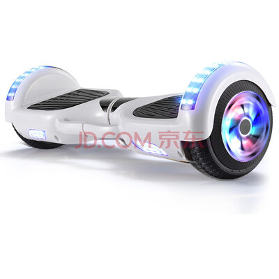 

Adult childrens smart balance car two-wheeled two-wheeled body car scooter electric mini thinking self-balancing childrens balance car twist car drift car balance car light wheel white portable self-balancing with Bluetooth marquee to send protective gear
