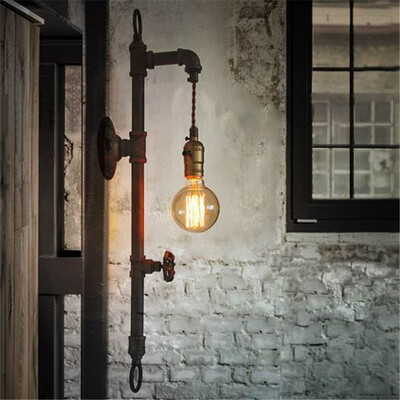 

Baycheer HL371036 Industrial Style Pipe 1 Light LED Wall Lamp