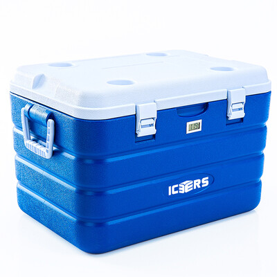 

ICERS Essens PU incubator medicine insulin medical refrigerator fresh-keeping box 60 liters thermometer display models blue&white