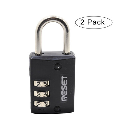 

Reset Combination Lock Hitcoo Resettable 3-Digit Anti Rust&Weatherproof Padlock for School Gym & Sports Locker Employee Lock
