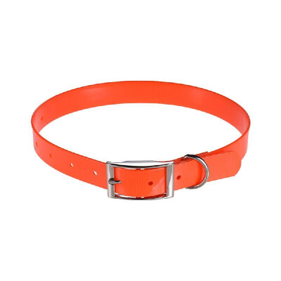 

SSC002TY TPU Dog Collar Adjustable Durable Waterproof Pet Dog Collar Strap Pure Color Pets Limiting