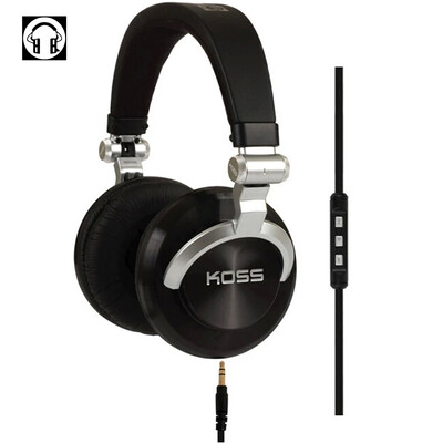 

KOSS ProDJ200 head-mounted music line control headset detachable line ear high resolution black