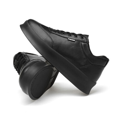 

Leather mens casual shoes are all - match thick - soled&wear-resistant shoes