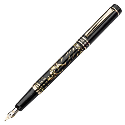 

Hero HERO black iridium gold eight Chun diagram pen ink pen sharp tip 9063