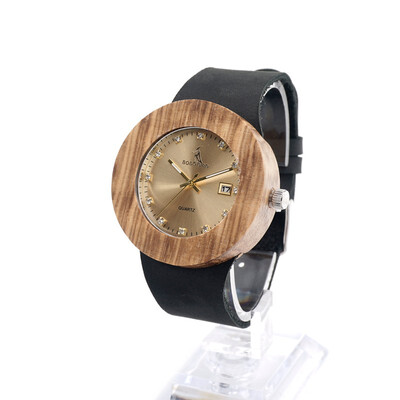 

BOBO BIRD wooden quartz pointer watch B30