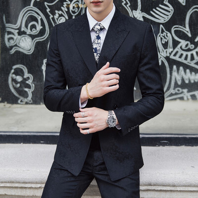 

Mens three-button suit&three-piece suit