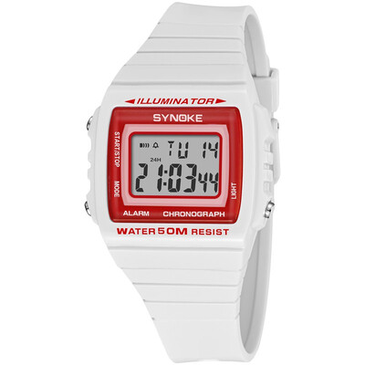 

Watch student electronic watch fashion outdoor waterproof electronic watch mens plastic sports watch