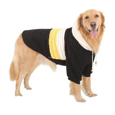 

Huayuan favors hoopet dog clothes large dogs autumn&winter loaded golden hair thick warm coat