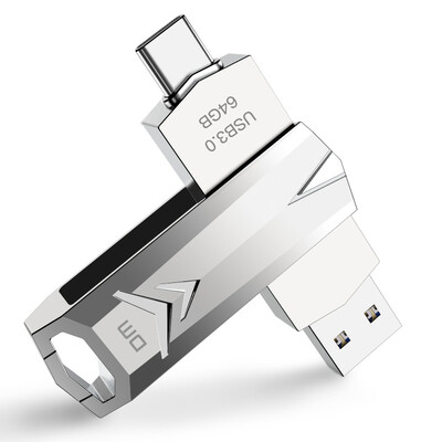 

DM PD098 high speed Type-C 64G USB30 dual interface OTG mobile phone U disk