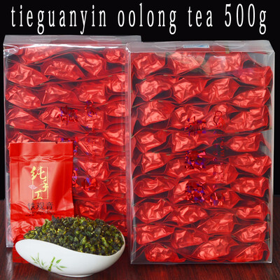 

500g oolong tea Tieguanyin 2018 natural organic green food oolong tea free delivery
