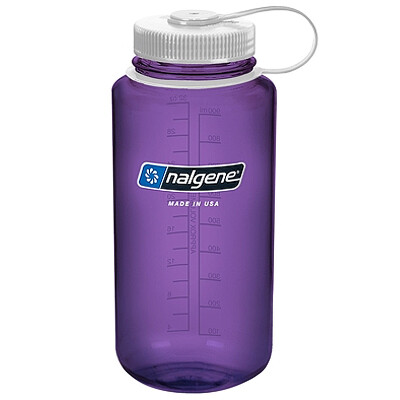 

Jingdong supermarket] music gene (nalgene) plastic space cup 1000ml wide mouth sports portable water bottle outdoor water bottle gray day682009-0070