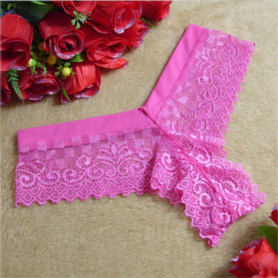 

Sexy Women Cotton Thong G-string Panty Underwear Lace Polka Dot Panties Lingerie