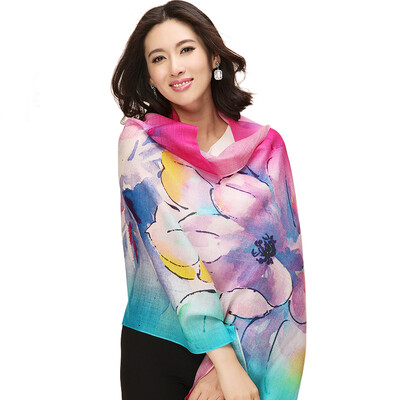 

Shanghai stock STORY Of SHANGHAI Hawthorn moonlight wool scarf ladies autumn&winter warm big shawl