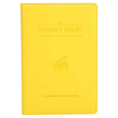 

Morning light ( & G) APYF7802 portable 48K strap leather leather leather diary notebook 96 pages blue