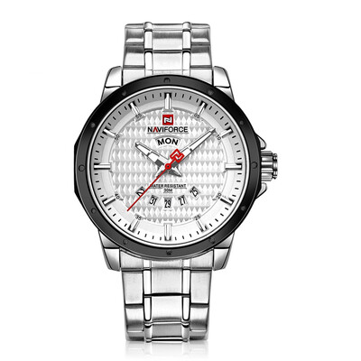 

Romacci NAVIFORCE Fashion Luminous Quartz Men Casual Wristwatch Water-Proof Stainless Steel Man Business Watch Masculino Relogio