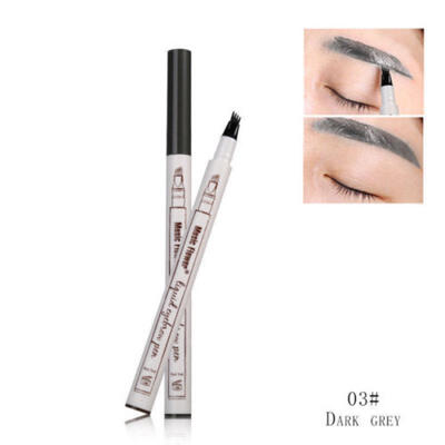 

Microblading Tattoo Eyebrow Ink Pen Black Brown Chestnut 3 Colors