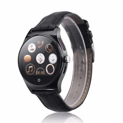 

Elegance manufacturer round dial Bluetooth Smart Watch Phone with Heart Rate Monitor compatible with iOS&Android Smart Phone