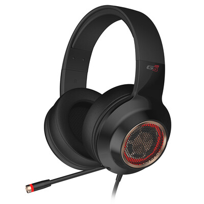 

Edifier EDIFIER G4 PRO USB71 channel esports game headset headset with line control computer headsets Jedi survival headsets eat chicken headphones powder white