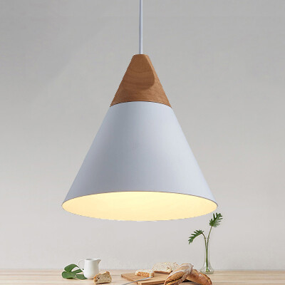 

HD chandelier restaurant study bedroom lamp Nordic post-modern lighting fixtures macaron single head chandelier