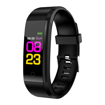 

Sports Smart Watch Fitness Smart Bracelet Blood Pressure Heart Rate Sleeping Monitor Distance Calories Step Counter Message Call R