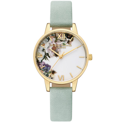 

Olivia Burton Womens Watch OB Print Watch Garden Female Student Watch Quartz Watch OB16EG112