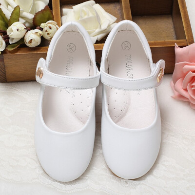 

Toddler Girls Ballet Flats Shoes Ballerina Jane Mary Wedding Princess Dress