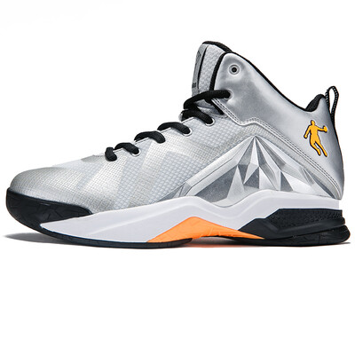 

Иордания баскетбольная обувь с высокими ботинками сапоги мужская обувь XM3560120 серебристый / черный 42