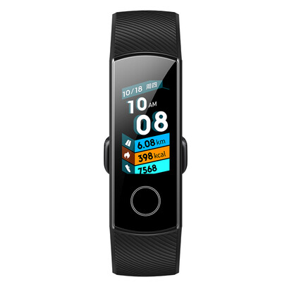 

Glory Bracelet 4 NFC Edition AMOLED Color Touch 50 Meter Waterproof Swimming Heart Rate Detection Science Sleep NFC Payment Fit Android & iOS Smart Sports Diamond Black