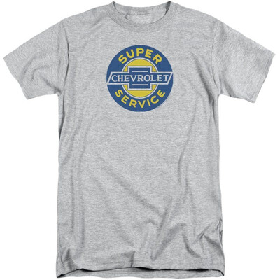 

Chevy Shirt Chevrolet Super Service Tall T-Shirt