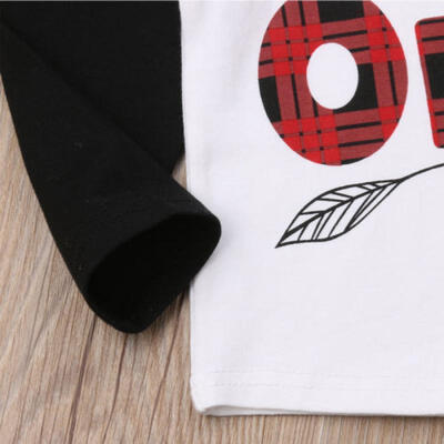 

USA Baby clothes toddler boys kids clothes pullover tops&pants outfits WILD ONE