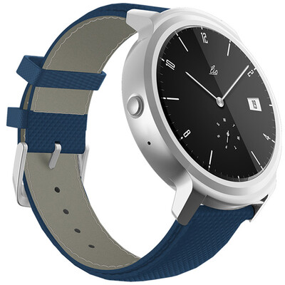 

Ticwatch Lancome смарт-голос голос жест сенсорный полный интерактивный ticwear системы Bluetooth часы водонепроницаемый шаг скорость измеряется сердцебиение серебро серии кожаный ремешок