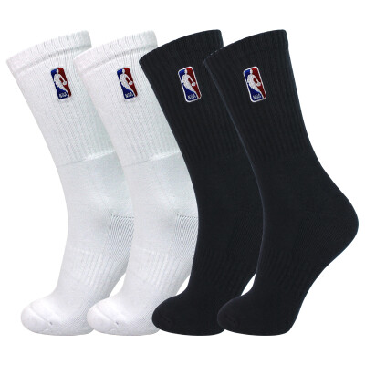 

Jingdong Supermarket] NBA socks half terry movement high state cotton socks garter bottom thickening damping anti-skid professional basketball sports long cotton socks 2 pairs of