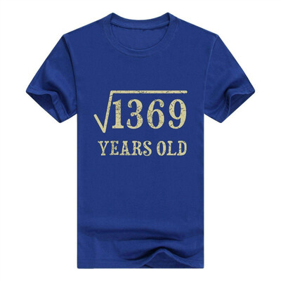 

37 yrs Years Old Square Root of 1369 37th Birthday T-Shirt