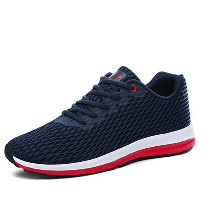 

Mens Shoes Breathable Light Sneakers Shoes Fashion Casual Sports Shoes For Men Grey Black Blue Size 39-44